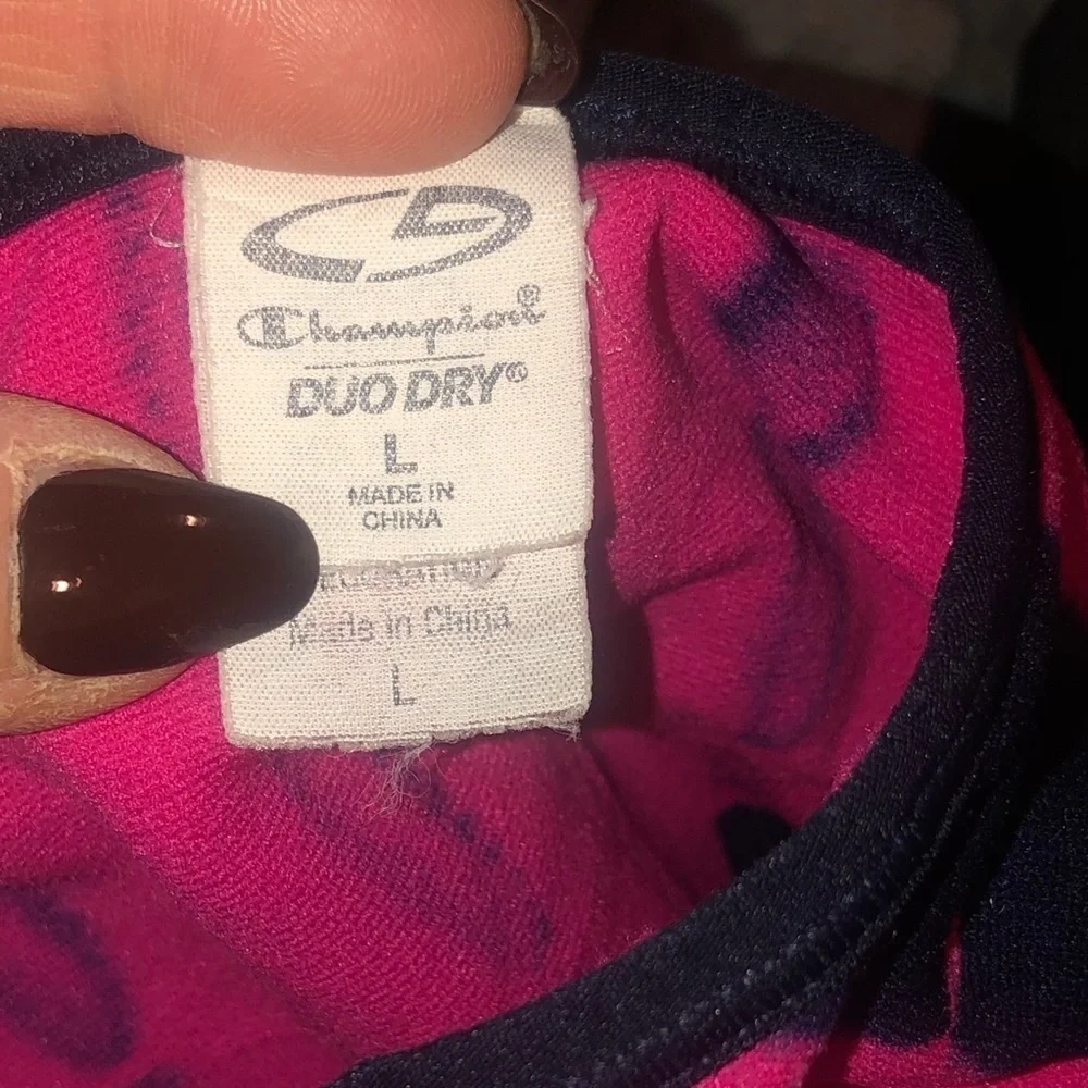 Champion Tie Dye Sports Bras Large